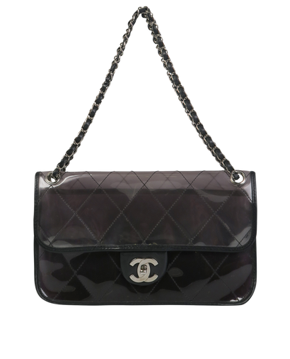 Chanel Ombre PVC Classic Single Flap, front view